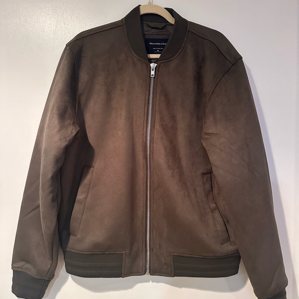 Abercrombie & Fitch Olive Bomber Jacket